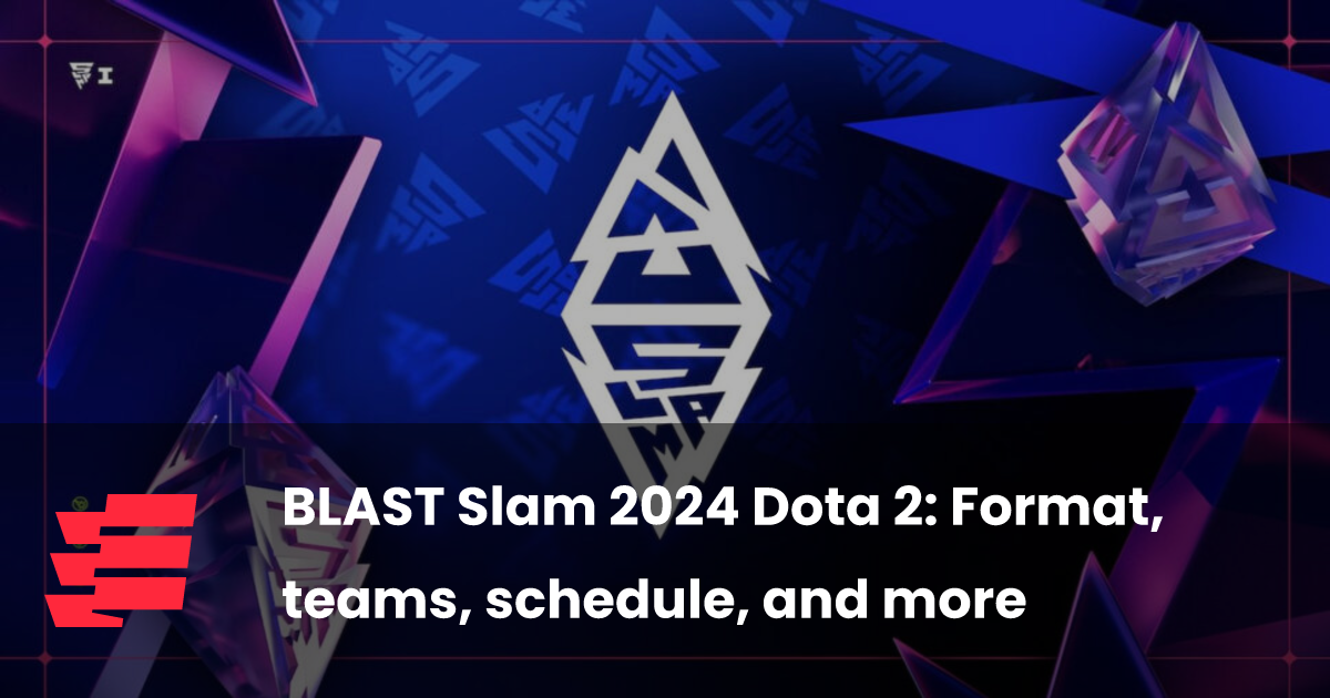 BLAST Slam 2024 Dota 2 Format, teams, schedule, and more esports.gg